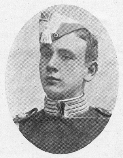 Lauritz Melchior, Guardsman, Royal Danish Guard 1911. as